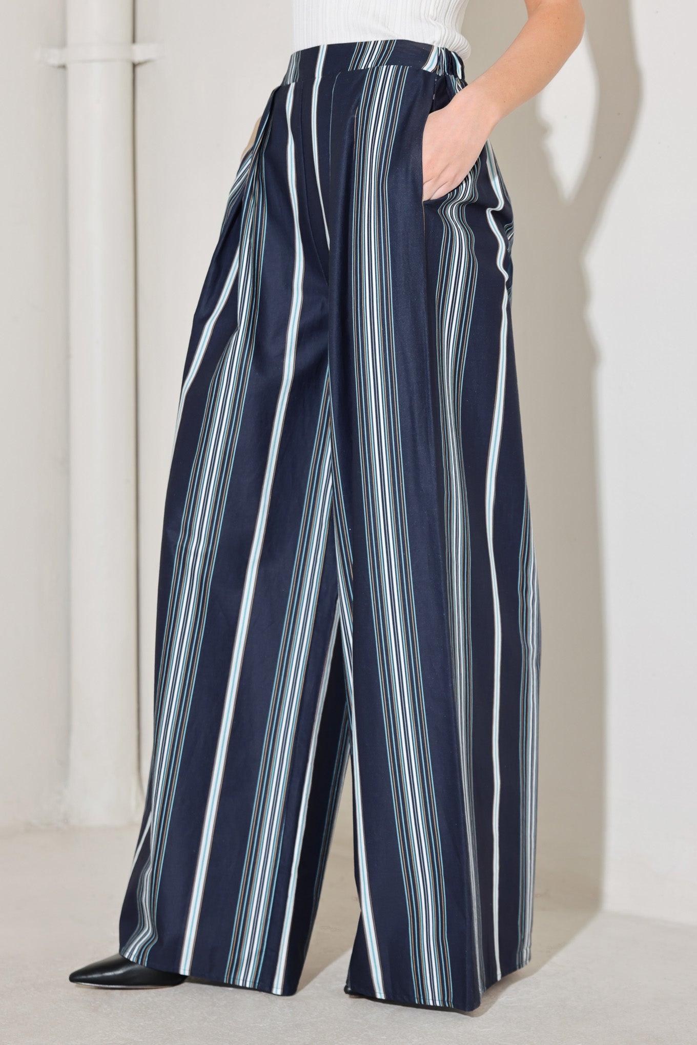 CITY STRIPE WOVEN PANTS Flying Tomato