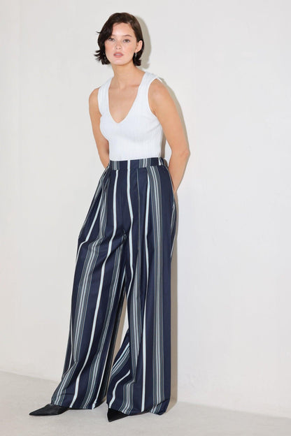 CITY STRIPE WOVEN PANTS Flying Tomato