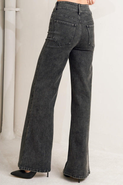 ELEGANT EVERYDAY LOOK DENIM PANTS Flying Tomato