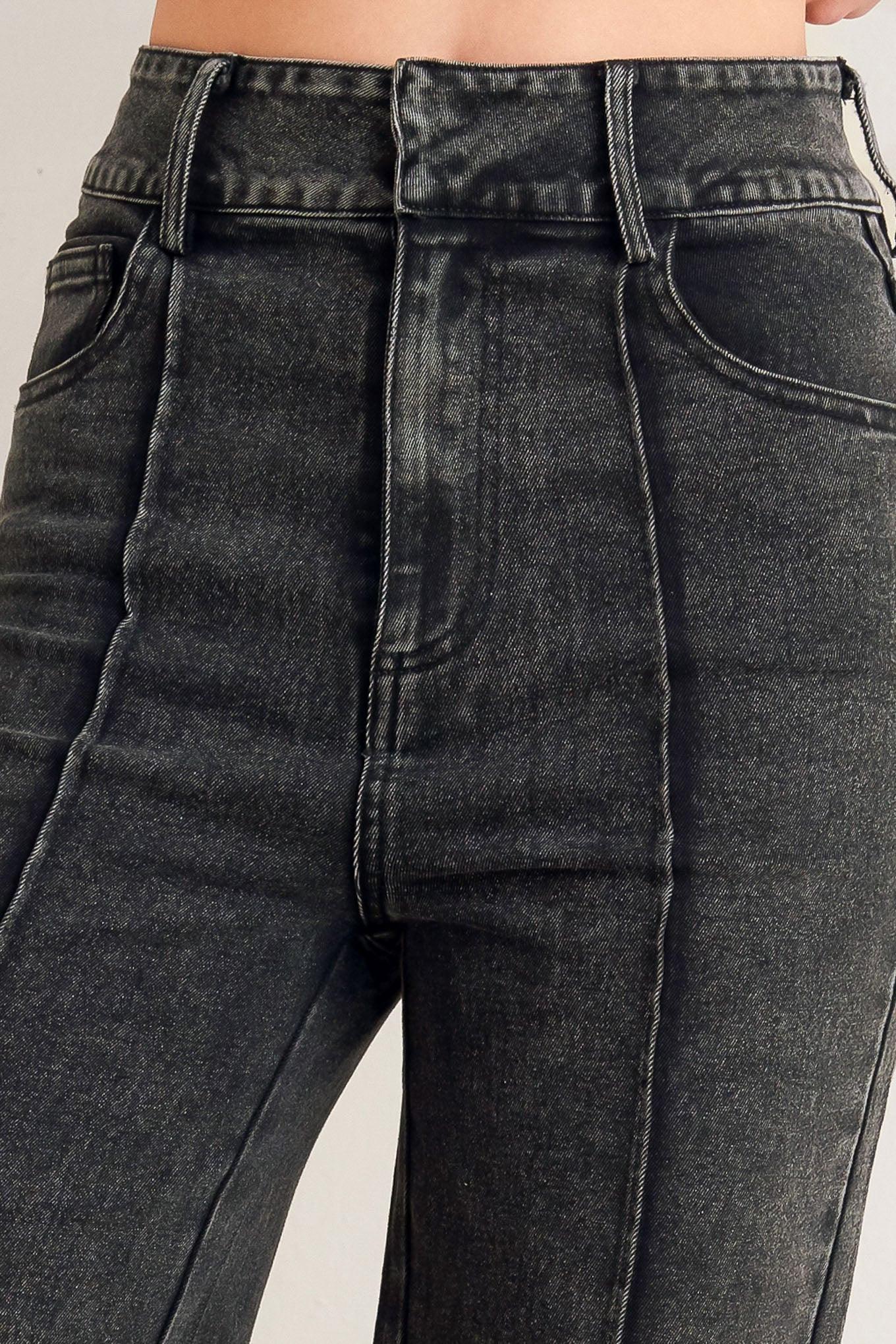 ELEGANT EVERYDAY LOOK DENIM PANTS Flying Tomato