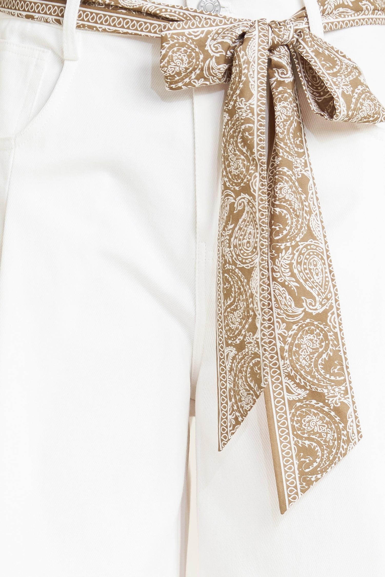 MARBELLA MOMENT WOVEN CULOTTE PANTS Flying Tomato