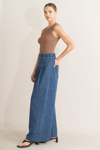 PACIFIC BREEZE DENIM PANTS Flying Tomato
