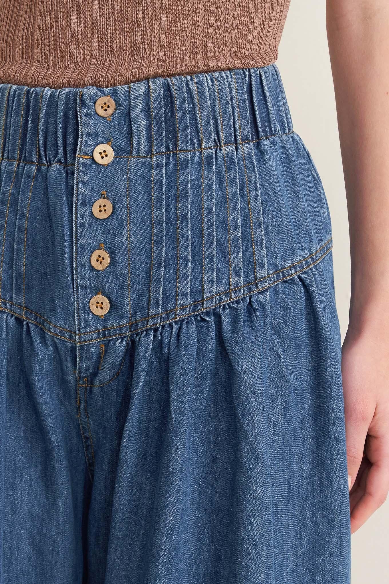 PACIFIC BREEZE DENIM PANTS Flying Tomato