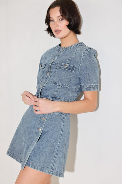 STREET MUSE DENIM SKORT Flying Tomato