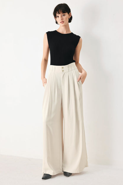 MODERN MINIMAL WOVEN PANTS Flying Tomato