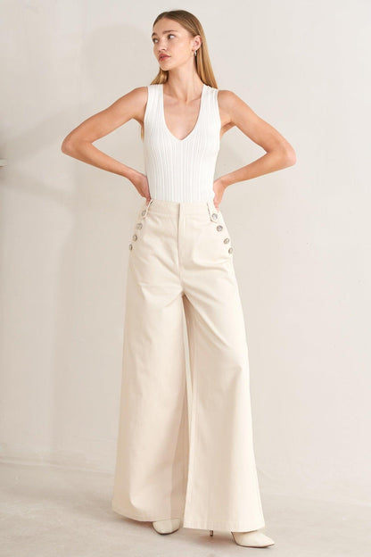 RUNWAY TAILORED WOVEN PANTS Flying Tomato
