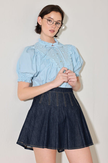 LOVESONG IN DENIM SKORT Flying Tomato