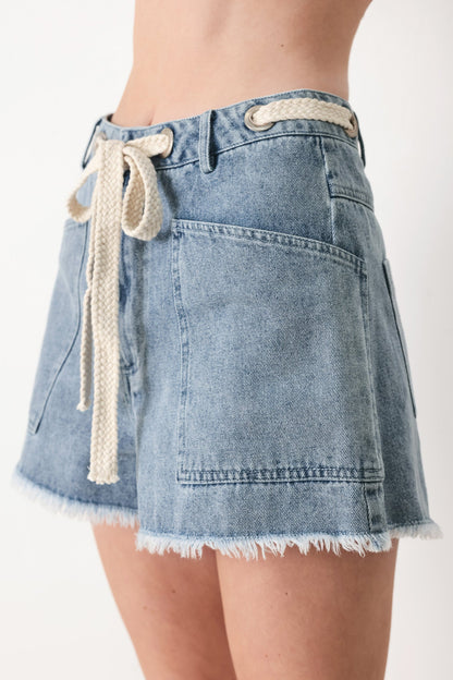 BEACH DAY DENIM SHORTS Flying Tomato