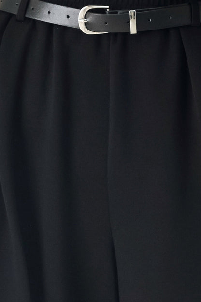 BLACK TIE PALAZZO WIDE LEG PANTS Flying Tomato