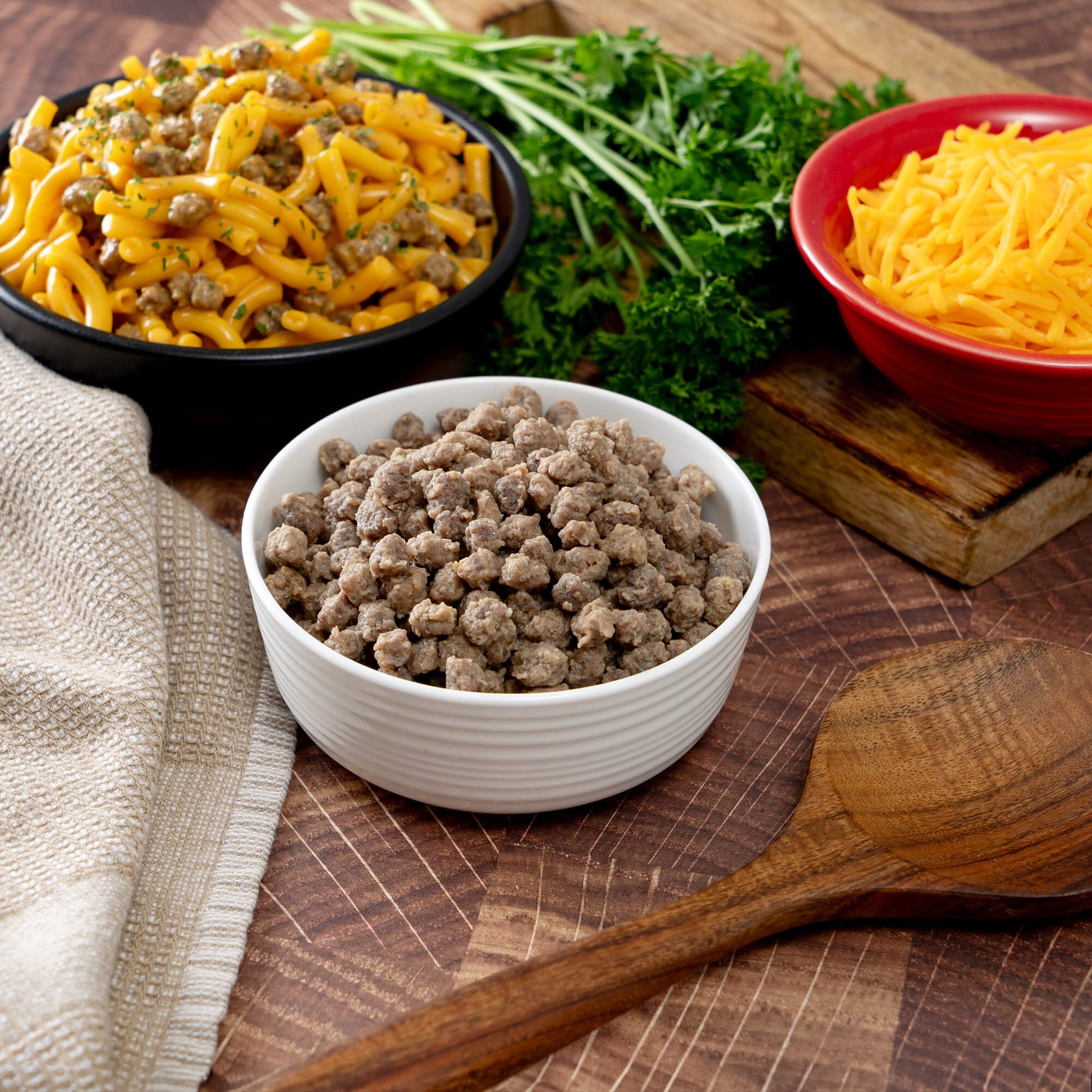 60 Serving Freeze Dried Meat Bucket + 20 Servings Of Rice quakekits.com