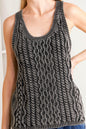 NEVER FORGET KNIT TANK TOP Flying Tomato