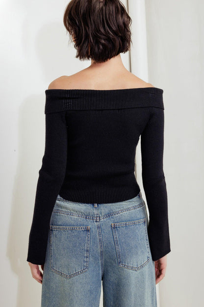 CHANGE OF PACE SWEATER TOP Flying Tomato