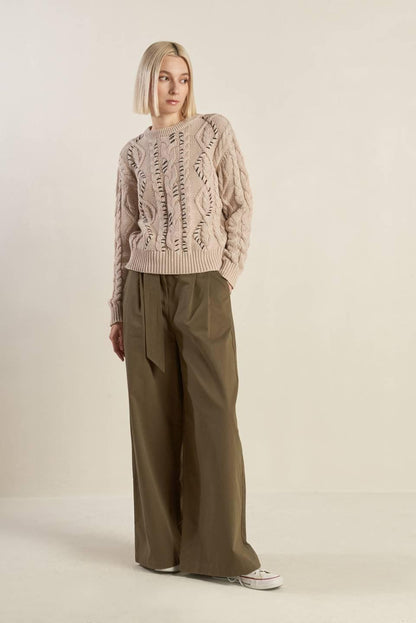 LITTLE BIT IN LOVE SWEATER KNIT TOP Flying Tomato