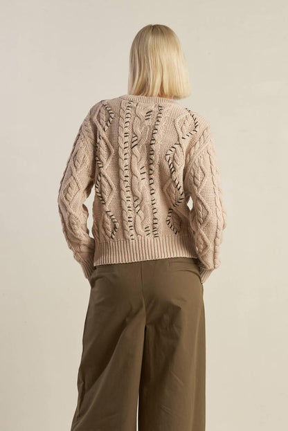 LITTLE BIT IN LOVE SWEATER KNIT TOP Flying Tomato