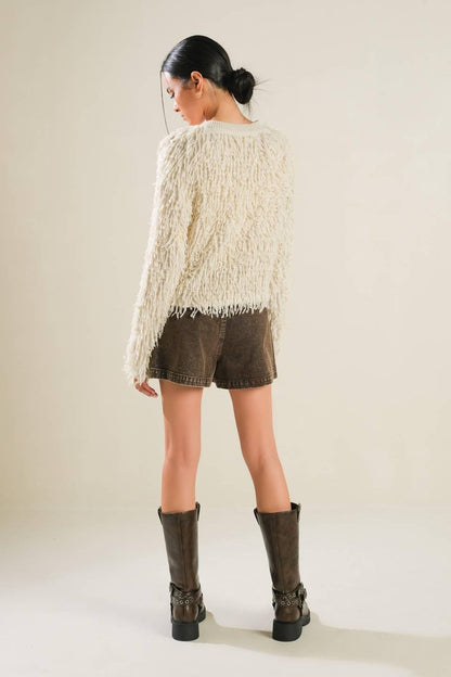 LIVE IN THE NOW SWEATER CARDIGAN Flying Tomato