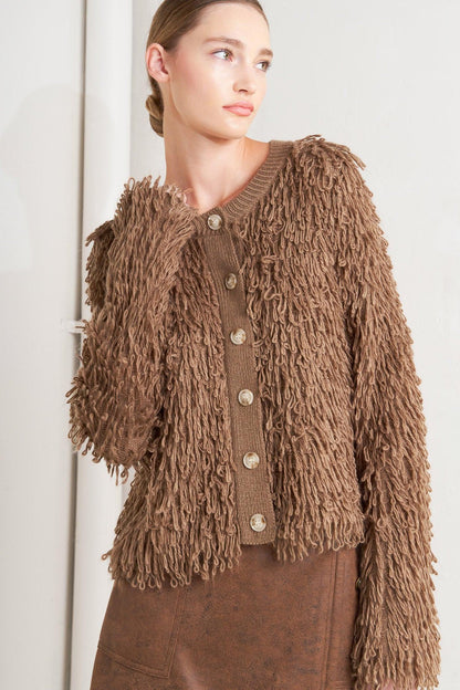 LIVE IN THE NOW SWEATER CARDIGAN Flying Tomato