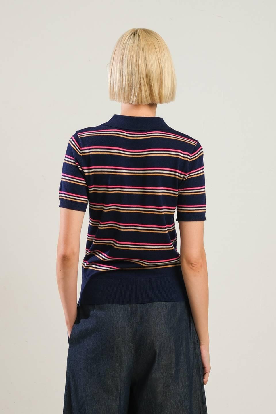 PRETTY IN PARADISE POLO TOP Flying Tomato