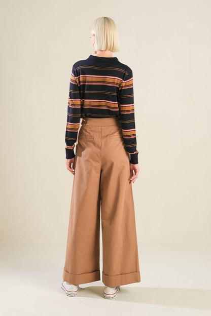 CALL IT FATE SWEATER POLO TOP Flying Tomato