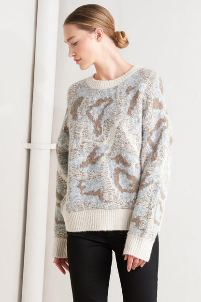 PROMINENT CHARM PULLOVER SWEATER TOP Flying Tomato