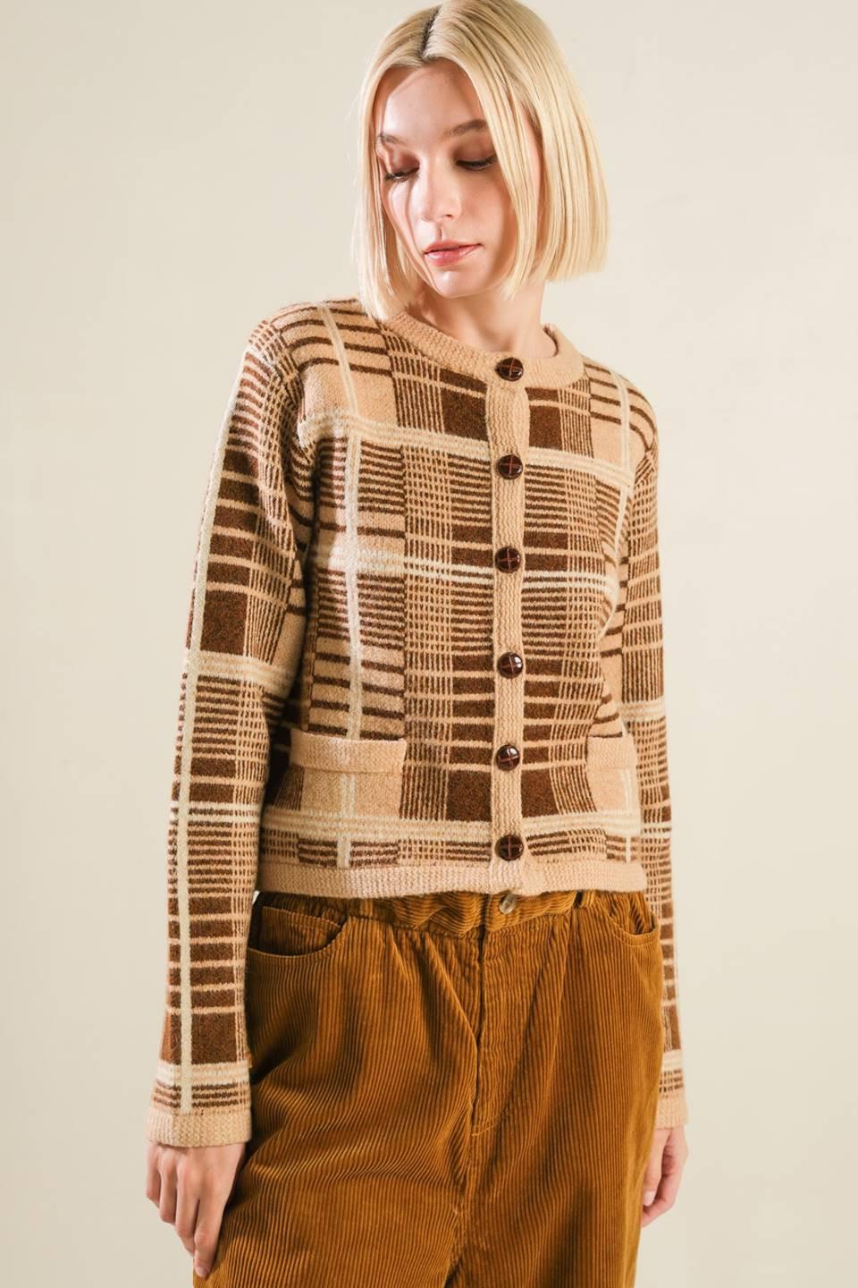 ALPHABET OF LOVE CARDIGAN Flying Tomato