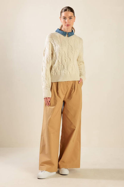 TOTALLY SMITTEN PULLOVER SWEATER TOP Flying Tomato