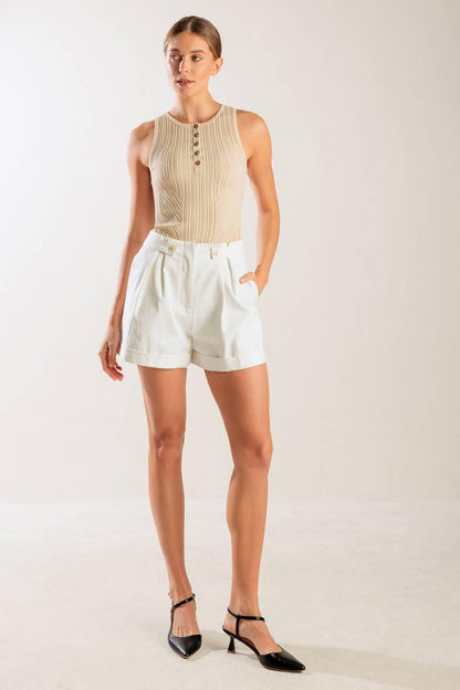 THINKING ABOUT YOU KNIT TANK TOP Flying Tomato
