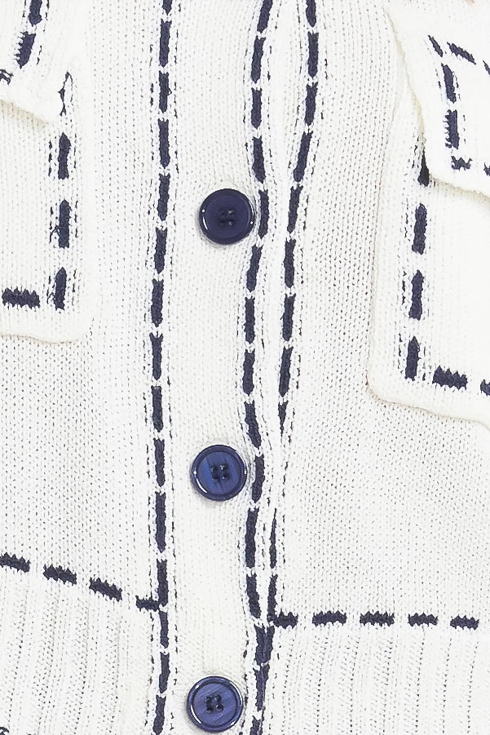 MONO FRAME SWEATER KNIT TOP Flying Tomato