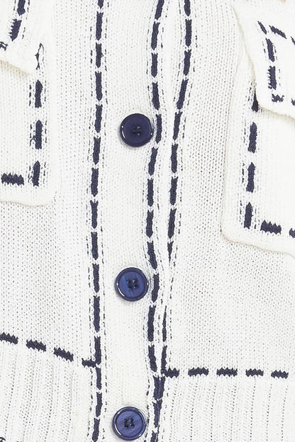 MONO FRAME SWEATER KNIT TOP Flying Tomato