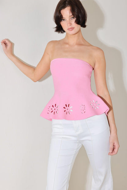 SUGAR PETAL SWEATER KNIT TOP Flying Tomato