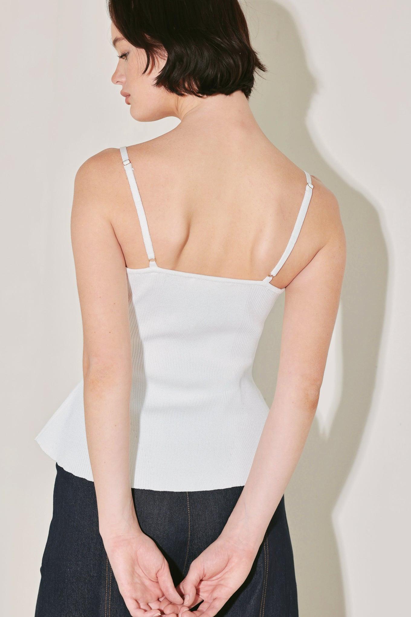 AFTER HOURS ICON SWEATER KNIT CAMI TOP Flying Tomato