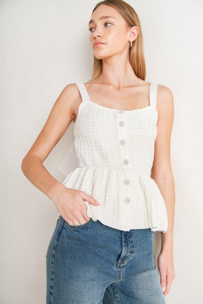 SUNDAY IN SANTORINI SWEATER KNIT TOP Flying Tomato