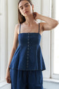 AUTHENTIC MOMENTS LIGHTWEIGHT DENIM TOP Flying Tomato