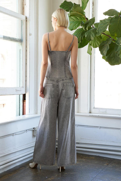 SLEEK ESSENCE DENIM TOP Flying Tomato
