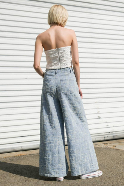 SUMMERY DARLING WOVEN TOP Flying Tomato