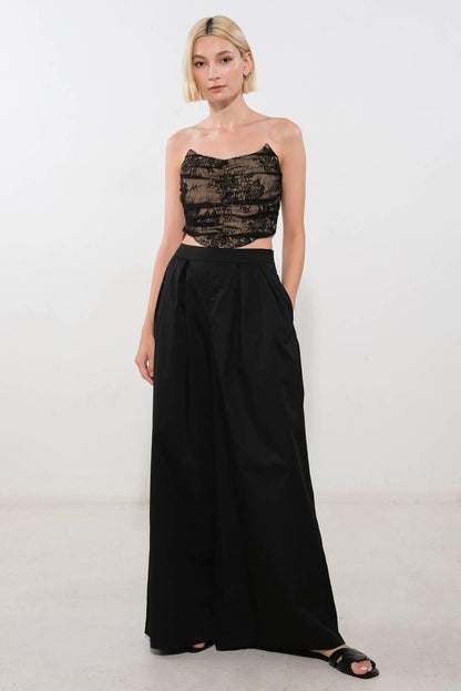 BE THE EXCEPTION LACE CROP TOP Flying Tomato