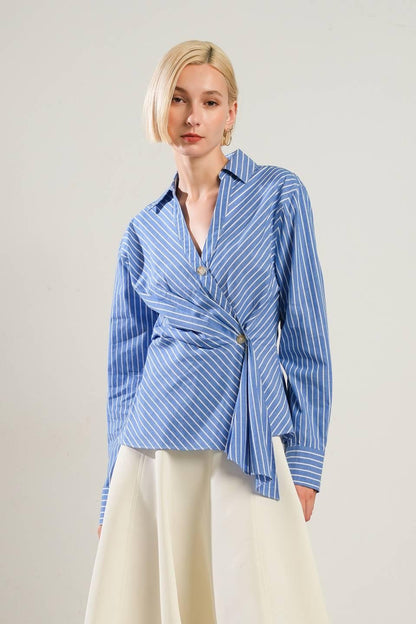 EVERMORE ELEGANCE WOVEN TOP Flying Tomato