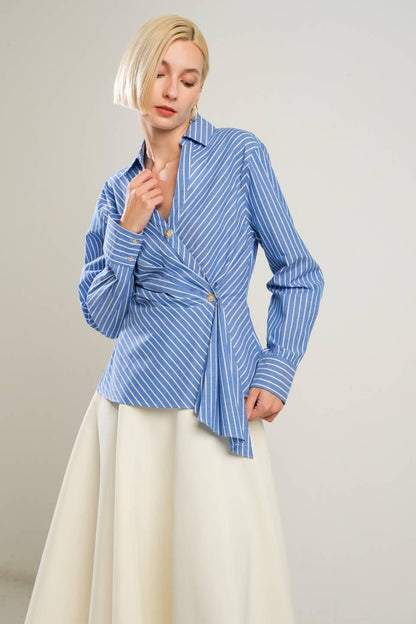 EVERMORE ELEGANCE WOVEN TOP Flying Tomato