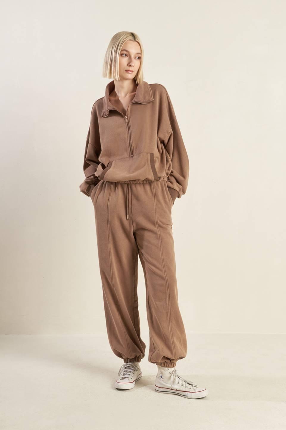 DELIGHTFUL DRAPE FRENCH TERRY SWEATSHIRT Flying Tomato