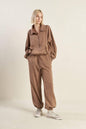 DELIGHTFUL DRAPE FRENCH TERRY SWEATSHIRT Flying Tomato