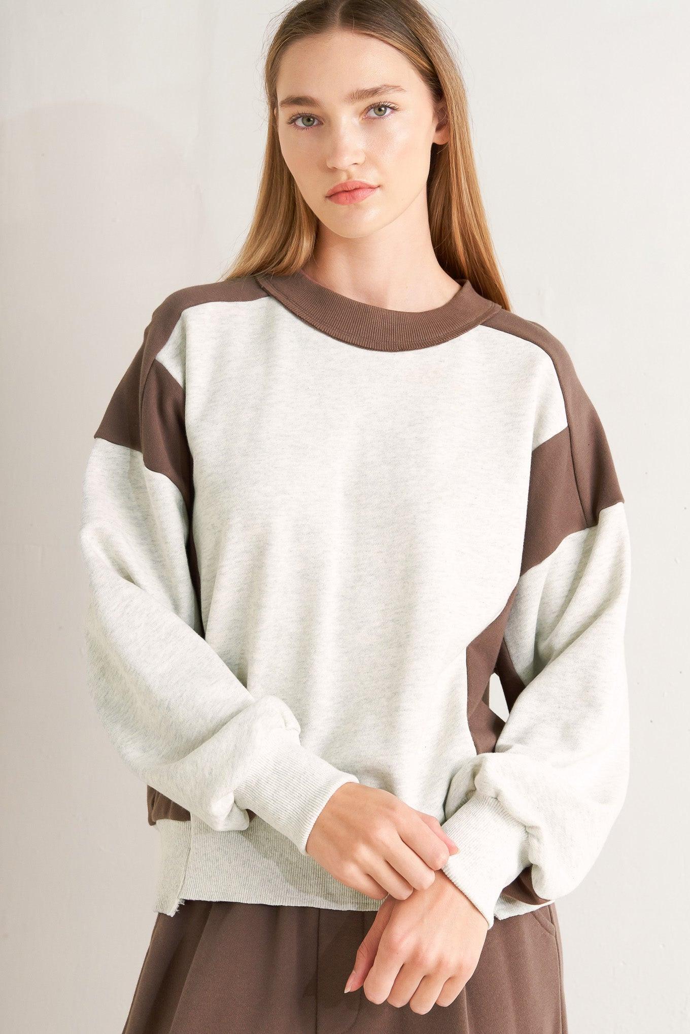 IN TOO DEEP PULLOVER KNIT TOP Flying Tomato