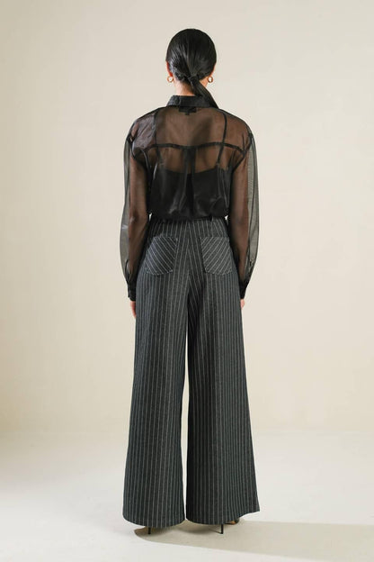 LOVE OVER FEAR ORGANZA TOP Flying Tomato