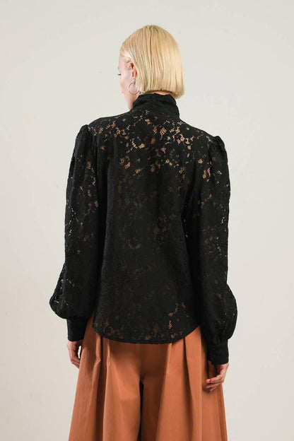 PATRIOTIC PRINCESS WOVEN LACE TOP Flying Tomato