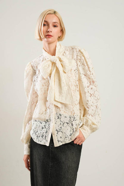 PATRIOTIC PRINCESS WOVEN LACE TOP Flying Tomato