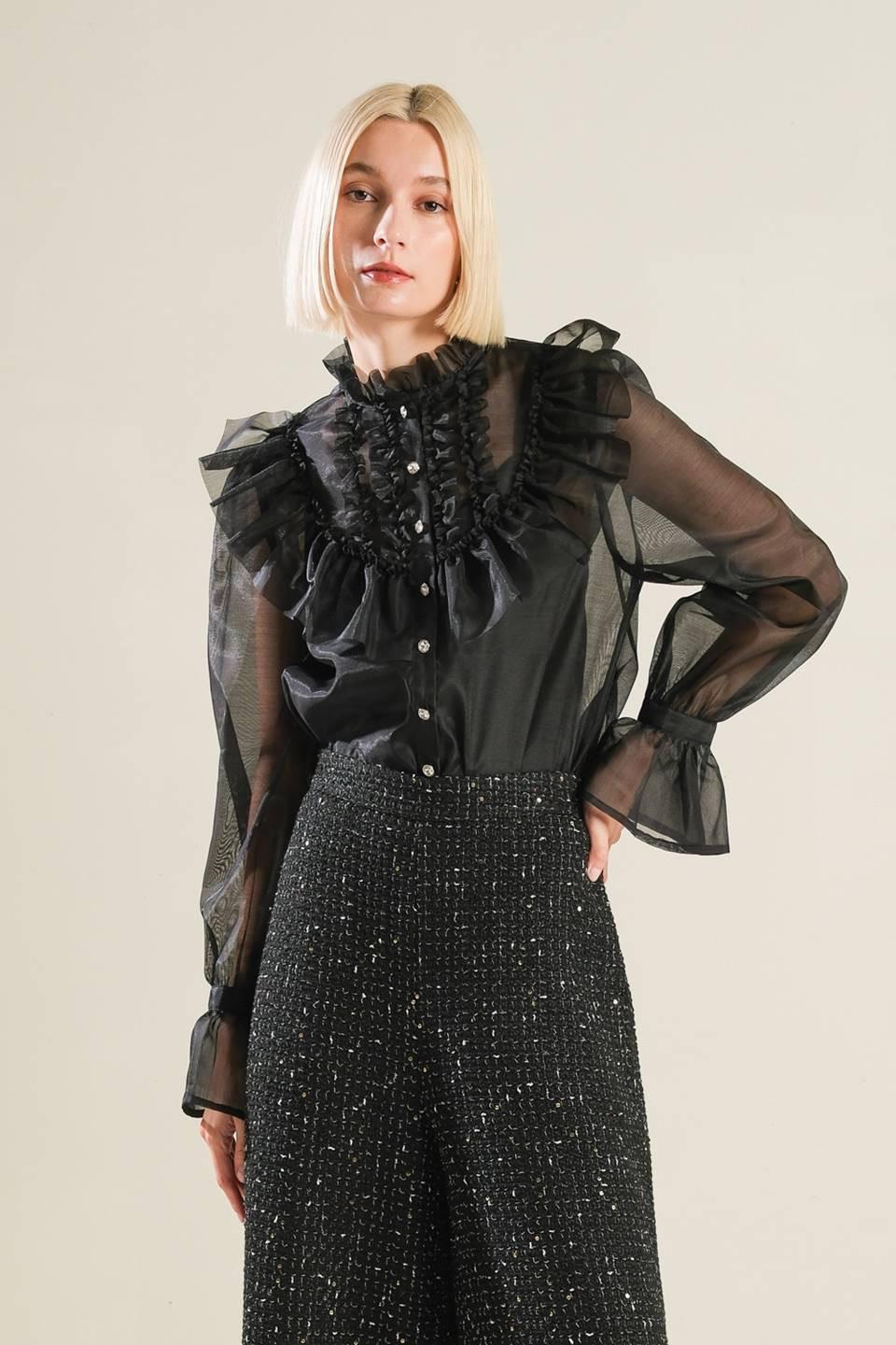 TO MY LOVE WOVEN BLOUSE Flying Tomato