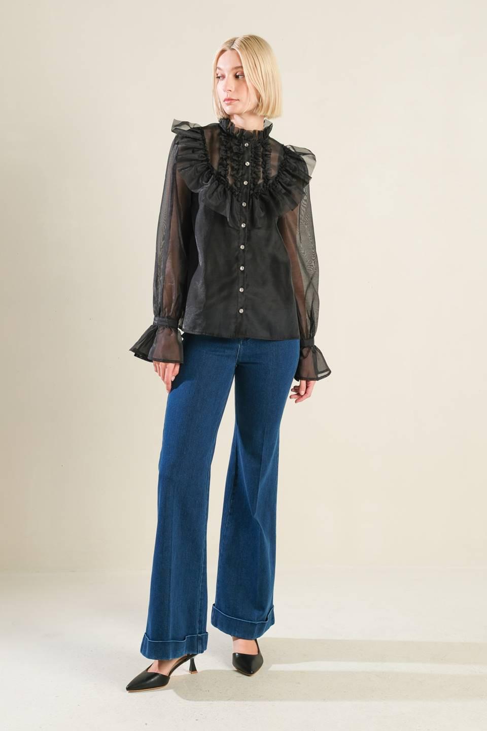 TO MY LOVE WOVEN BLOUSE Flying Tomato