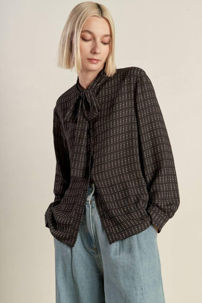 WHEREVER YOU MAY GO WOVEN TOP Flying Tomato