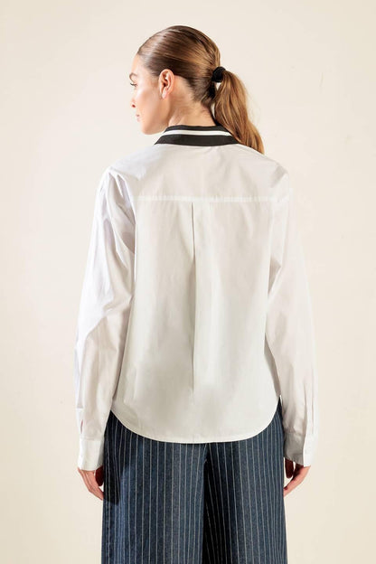 CAUSE A COMMOTION WOVEN TOP Flying Tomato