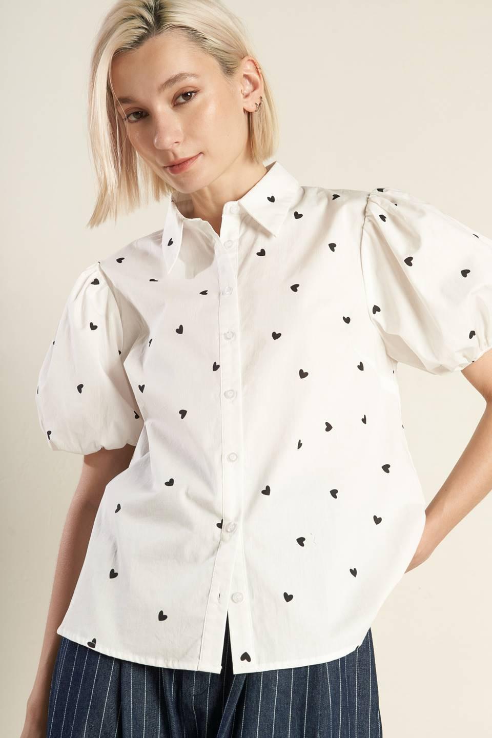FOREVER DAYDREAMING WOVEN TOP Flying Tomato