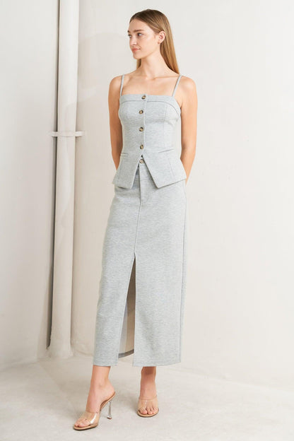 LOVELY BY NATURE KNIT VEST Flying Tomato