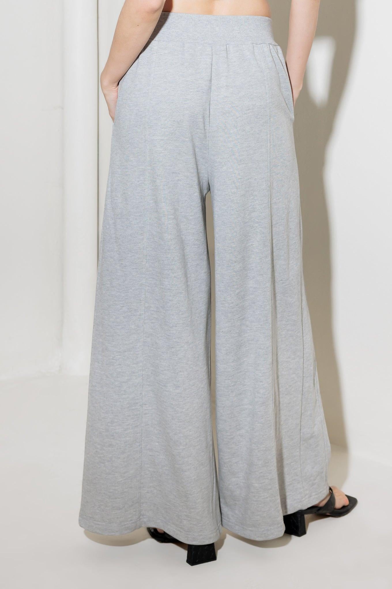 TRUST THE NOW IN KNIT TOP AND PANT SET Flying Tomato